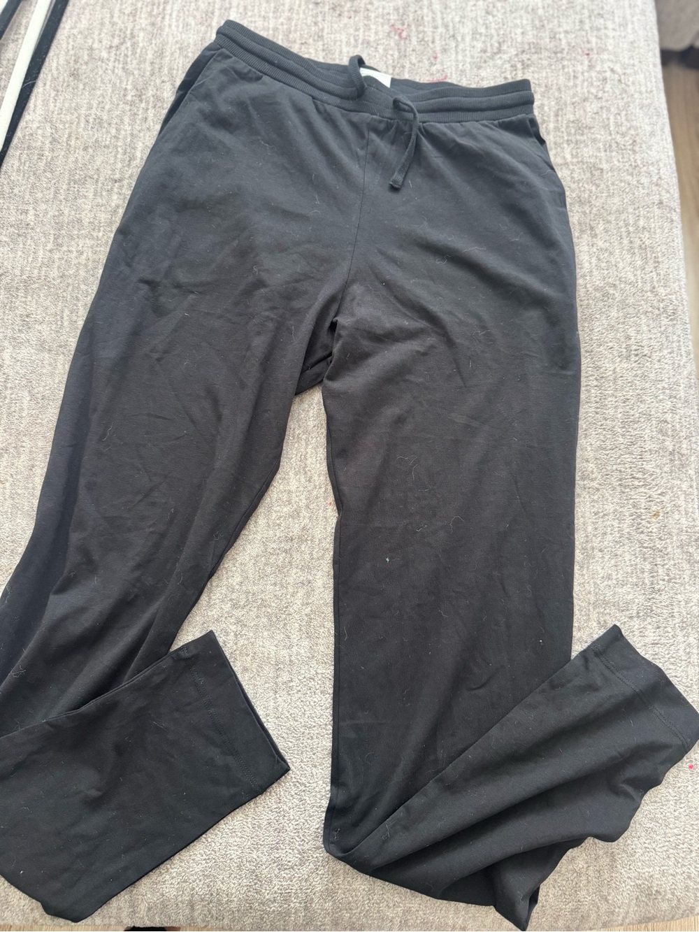 Classic Black Women's Drawstring Joggers